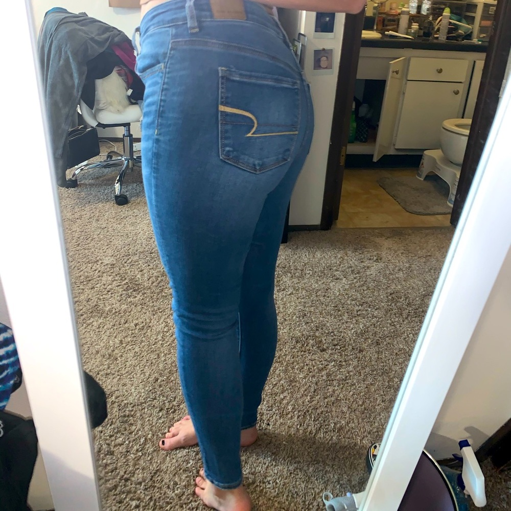 American Eagle high rise jeggings
